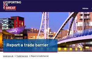 Report a Trade Barrier