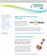 Business Gateway Fife Enews