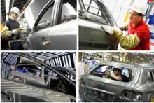 Toyota car production 